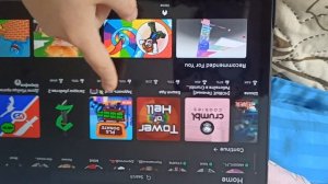 тестирую планшет играем в разные игры