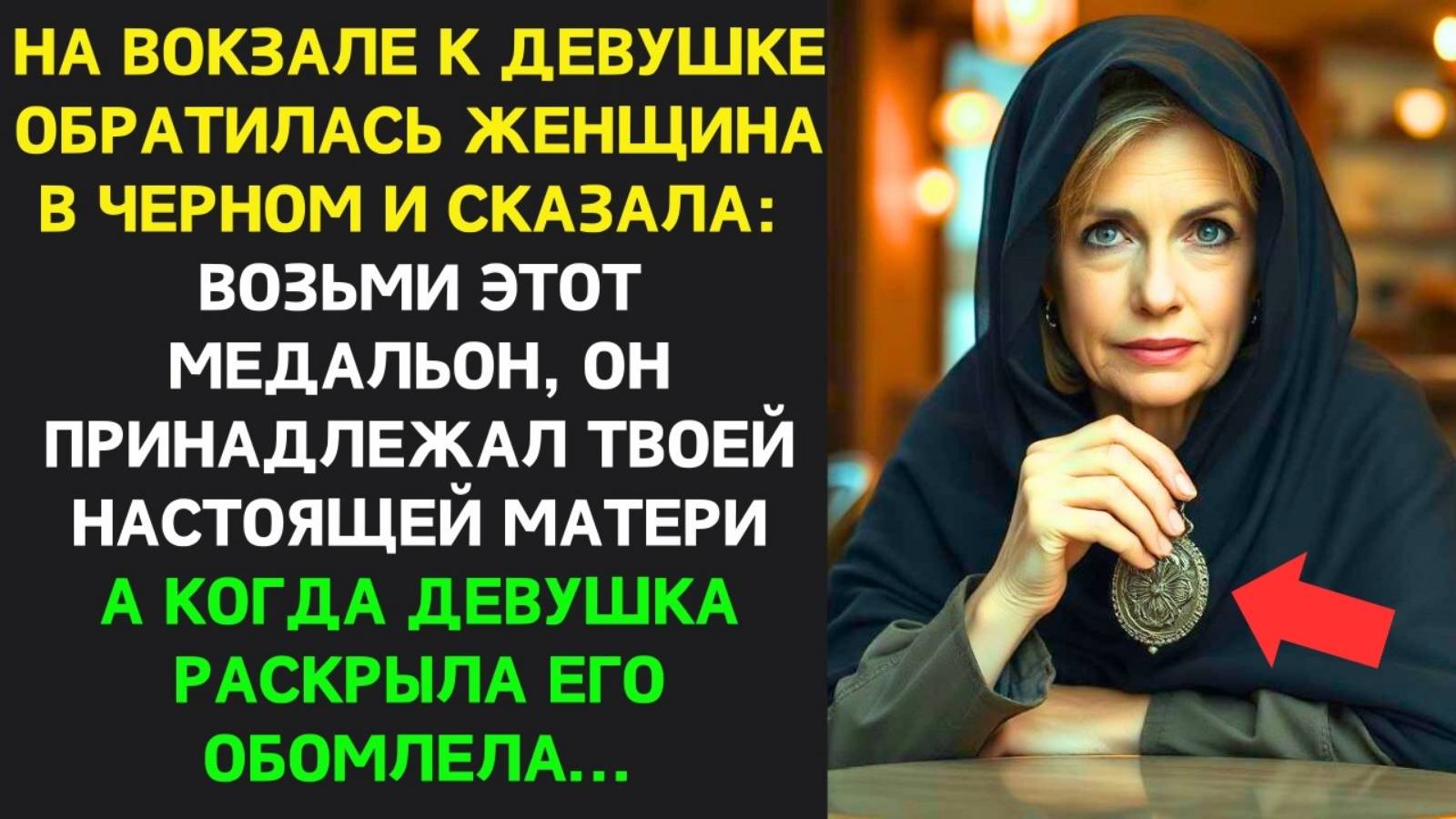 Истории из жизни. На вокзале женщина в черном Жизненные истории, Аудио рассказы слушать