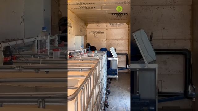 Растворные узлы автополива с одновременным внесением