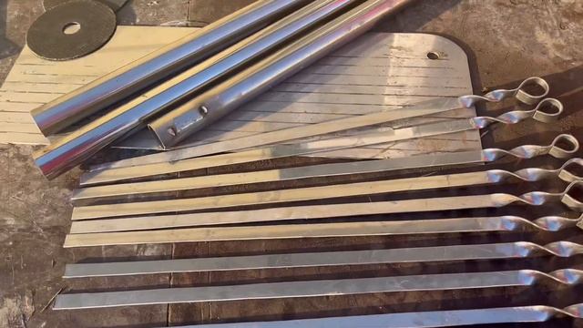 Как сделать шампур своими руками | Простой и надежный ? смотреть онлайн