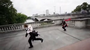 Паркур с песней