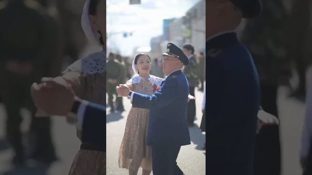 Вальс Победы в Якутске. 9мая2025 #80летпобеды