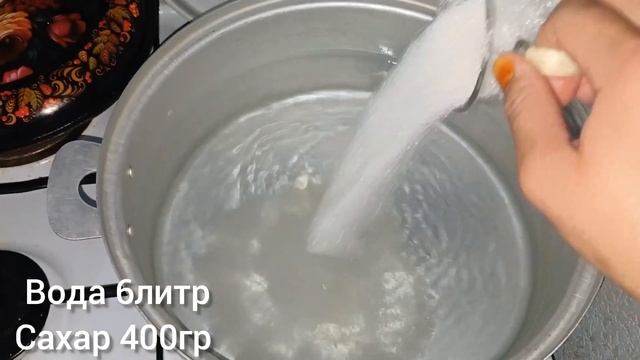 Компот из вишни на зиму/Вишнёвое Мохито с апельсином и