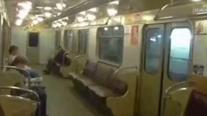 Вагон метро типа Е  1992 год Арбатско Покровская линия