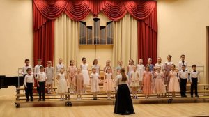 музыка Виктора Калинникова, слова народные "Звездочки" из цикла 11 детских песен