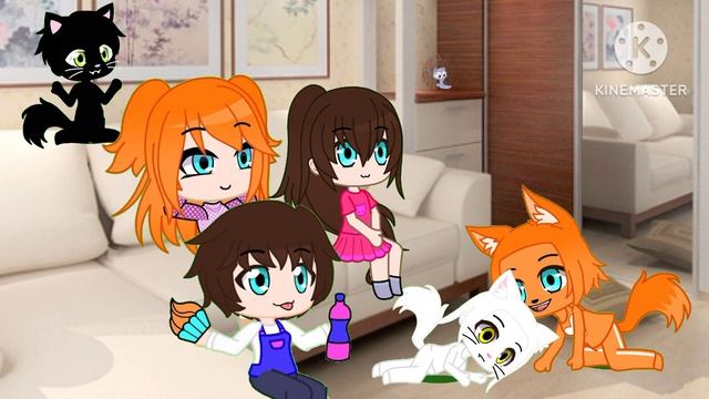 Смотрим Куми-Куми с питомцами