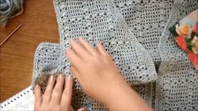 Как связать красивый жилет крючком/обзор-пояснения