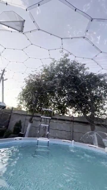 Прозрачный купол для бассейна смотреть онлайн