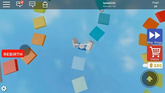 Играем Roblox сервер The Really Easy Obby! Полный проход паркура Roblox