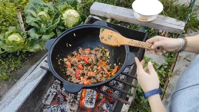 Последние солнечные денечки / вкусный ужин на мангале/ смотреть онлайн