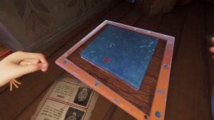 Привет сосед 2 дом с полицейским нашол ножницы после бага и нашол  ключ