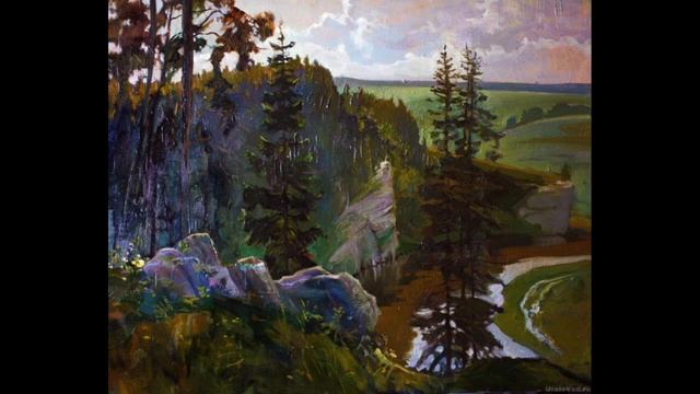 Уральские пейзажи художника Дмитрия Креля смотреть онлайн