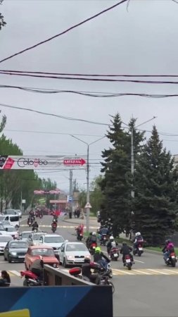 В честь Дня Победы , Макеевка ДНР , автопробег...