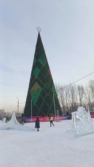 Самая большая ёлка в России