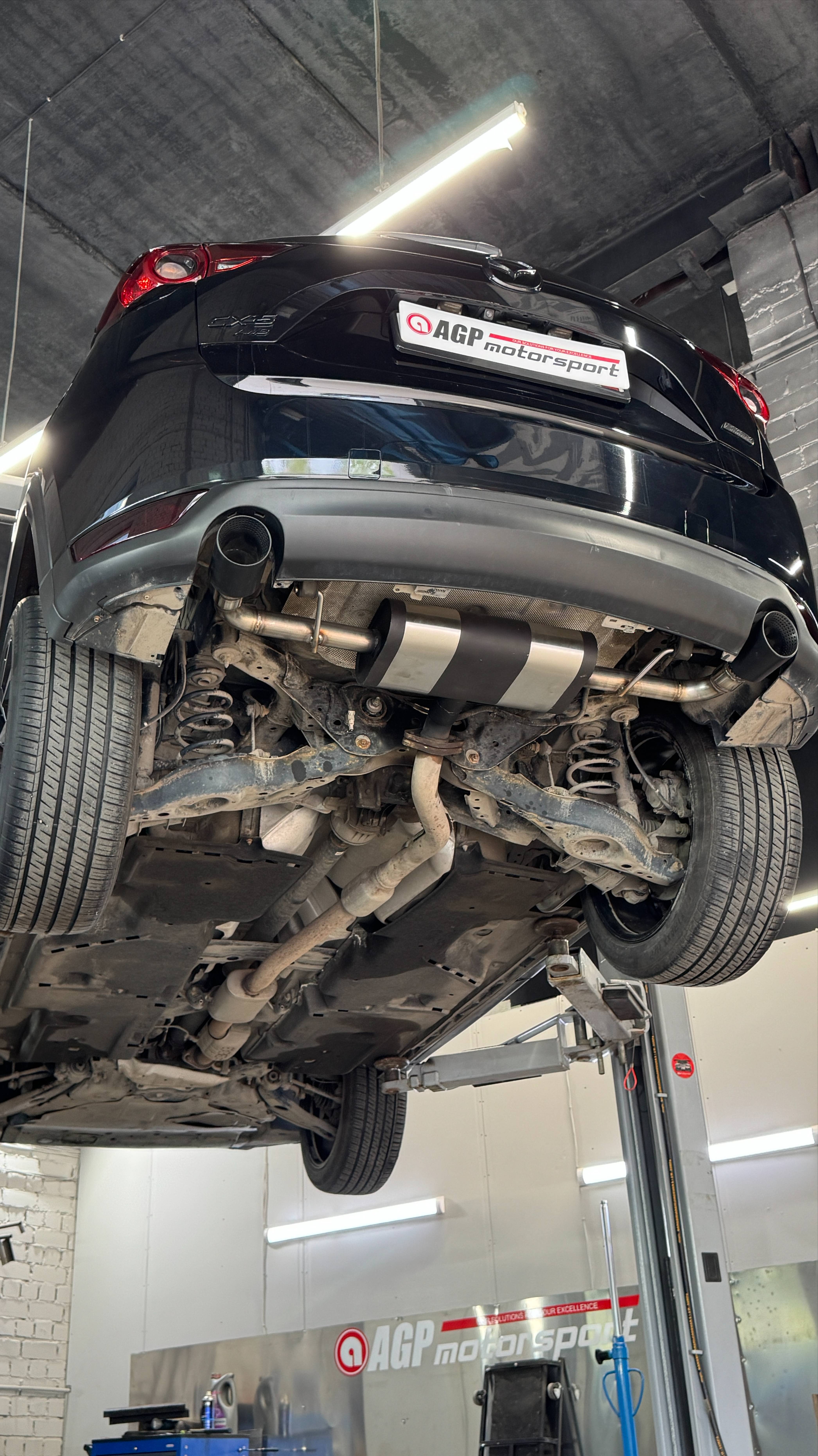 Тюнинг выхлопной системы Mazda CX-5