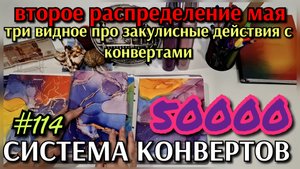 #114 второе распределение мая 50000р / стартует серия видео с закулисья №1/3