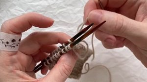 Закрытие петель резинки 1х1 иглой. Манишка на молнии Storm neck.