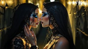 Черная вуаль: Красивые готические девушки в рок-музыке. Музыкальное видео.