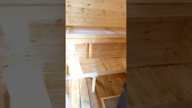 Обработала баню изнутри. смотреть онлайн
