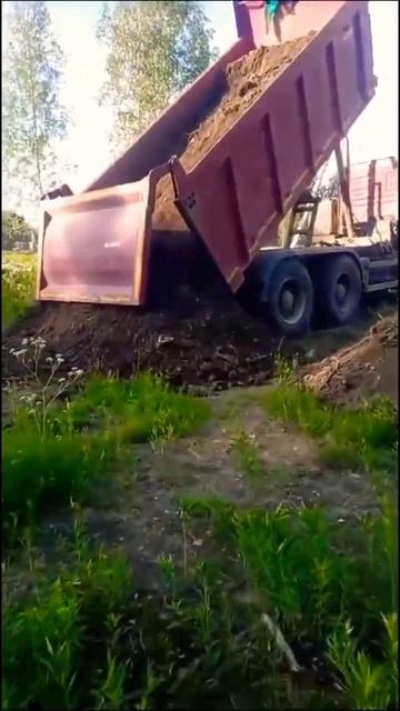 Отсыпка участков лен области #грунтдляотсыпки #грунт #