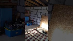 Обзор моего сарая 8на 5 из блоков в 2024г.