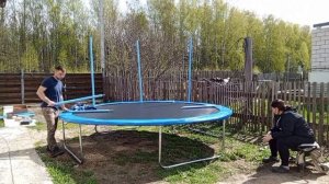 Сборка батута 366