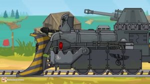 HomeAnimations – Мультики про танки  Ученый и его ЗАВОД-МОНСТР против всего МИРА !