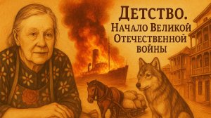 Детство. Начало Великой Отечественной войны