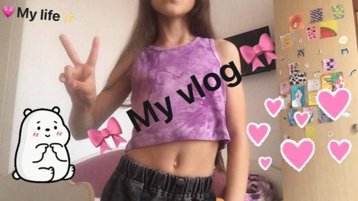 мой влог занимаюсь спортом гуляю