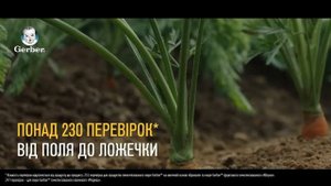 Дитячі пюре Gerber® - Все для малюка!