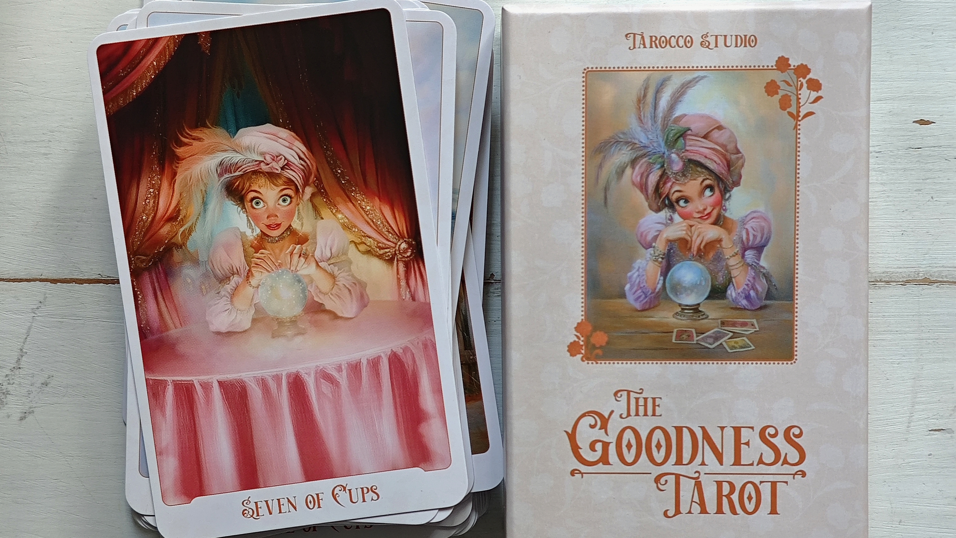 The Goodness Tarot от Tarocco Studio! Самая добрая колода, которую я знаю!❤️🧡💛