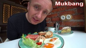 Мукбанг. Как прошла первая ночь в Хостеле.  Почему я не выспался.