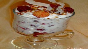 Cranachan with raspberries - десерт из Шотландии