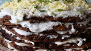 Печеночный торт