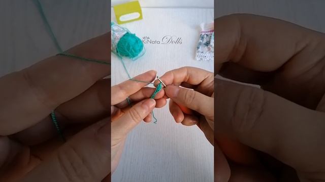 Уроки вязания крючком. Полустолбики с накидом смотреть онлайн