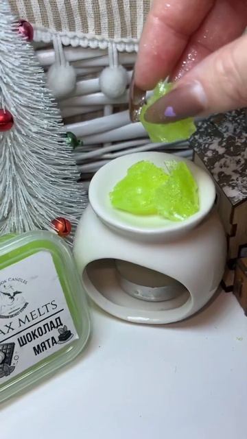 Аромажеле «Шоколад-Мята» Mintybook Candles🍫 #mintybookcandles #арома?