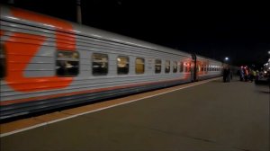 ЭЛЕКТРОВОЗ ЭП 20 СО СКОРЫМ ПОЕЗДОМ №108 МОСКВА-ВОЛОГДА П