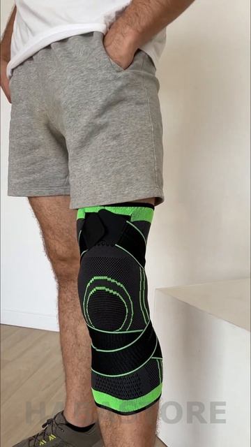 Фиксатор бандаж коленного сустава Habastore смотреть онлайн