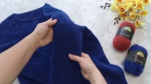 Мой пушистик "Василёк" Джемпер Паутинка /Как вязала 🧶?