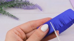 ЛАВАНДА своими руками ИЗ ФОАМИРАНА