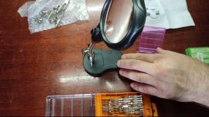 Держатель "Третья рука" для пайки с увеличительнм стек