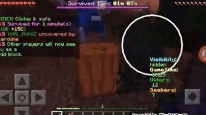 Сервер прятки блоками на версию 1.1.5