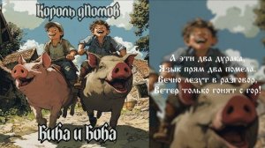 Биба и Боба. Песня в стиле Король и Шут.  (Есть маты, я пр