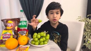 Китайский виноград мускат( обзор)!