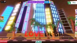 Клип по нашему новому дому в Адопт ми 🐱 Город ДУБАЙ 🏡