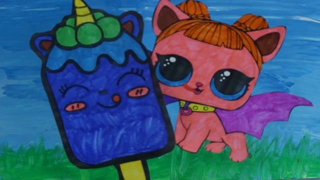 Весёлые зверушки Перекладная анимация Фокиной Вики и Носковой Вики