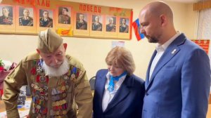 Максим Руднев поздравил ветеранов Великой Отечественной войны в ЮВАО