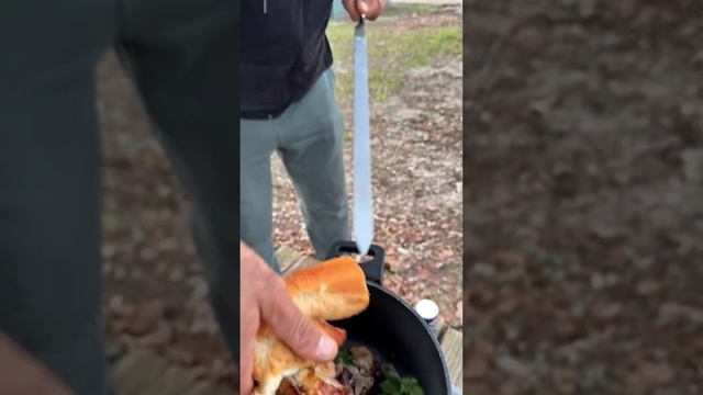 Шашлык на мангале из разных видов мяса 😋