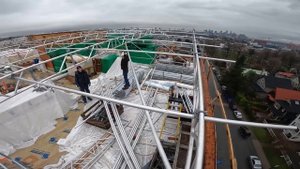 Работа строителем в Канаде | Строим леса на высоте | Ре?