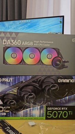 Доставка ПК в Новый Уренгой на RTX 5070ti и Ryzen 7 9800x3D #сборкапк #nvidia #rtx #ryzen